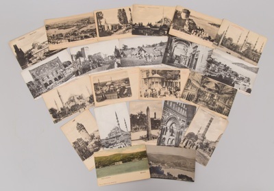 Двадцать две открытки с видами Константинополя