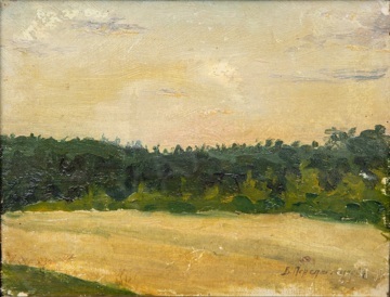 Переплётчиков Василий Васильевич (1863-1918). Летний этюд1