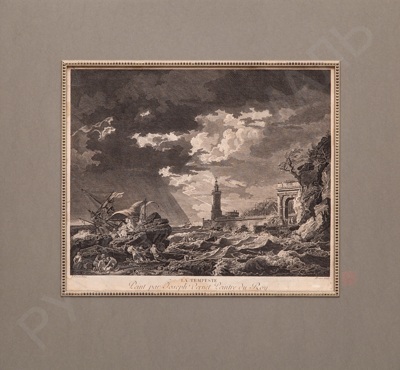 Неизвестный французский художник. Буря. 1770-е годы.