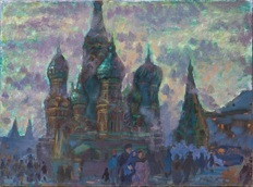 Алексеев Алексей Адольфович (род. 1969).  Красная площадь. 1990.
