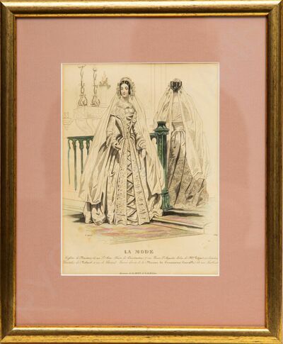 Парижская мода. 1844.