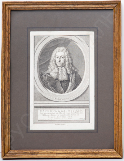 Неизвестный художник.
Портрет Н. Витсена. 1677 год.