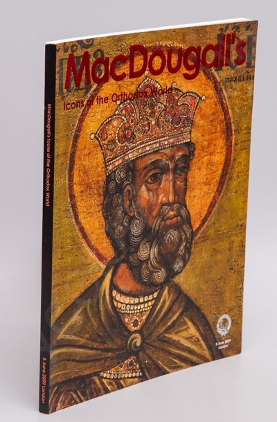 Каталог аукционного дома «Макдугаллс» (Macdougall's). Icon of the Orhodox World. Лондон, 8 июня 2009 г. – 136 с., ил..; 29 х 23 см.