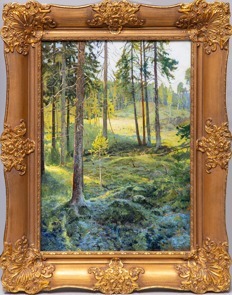 Афонин Александр Павлович (род. 1966). На лесной опушке близ села Ляськеля. 2015.
