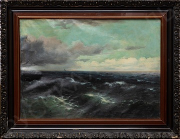 Неизвестный художник. Морской пейзаж. Копия с картины И.К. Айвазовского1