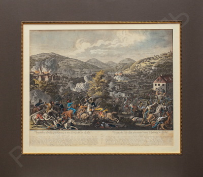 Ругендас (Rugendas) Иоганн Лоренц (1775–1826). Сражение при Кульме. 1813 год.