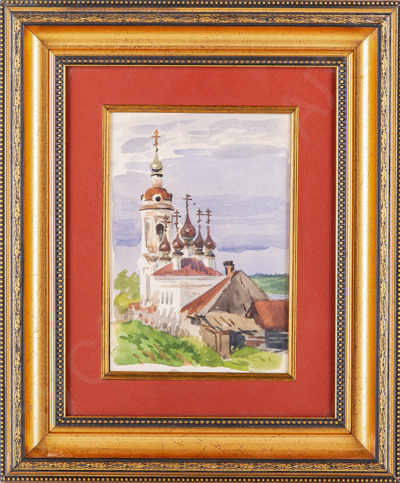 Церковь Святой Варвары. Плес. 1967.