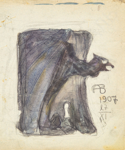 Баснина-Верхоланцева Анна Николаевна (1879-1947) Война. 1907 г.