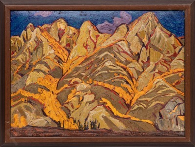 Сафонов Вениамин Алексеевич (1931-2003). Горы. 1960-е.