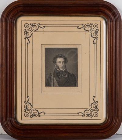 Уткин Николай Иванович (1780-1863). Портрет А.С. Пушкина. 1830-е.