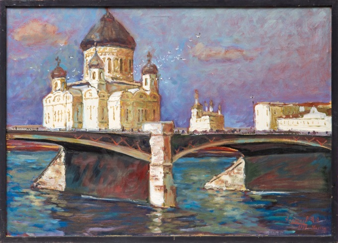 Алексеев Алексей Адольфович (род. 1969).  Утро в Москве. 1998.