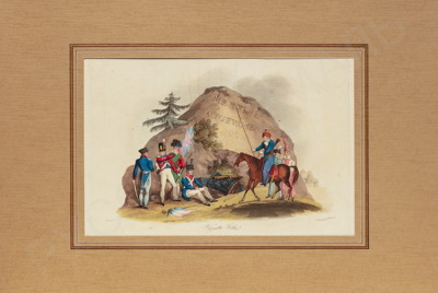 Сазерленд (Sutherland). Титульный лист издания «Военные подвиги Великобритании». 1814 год.
