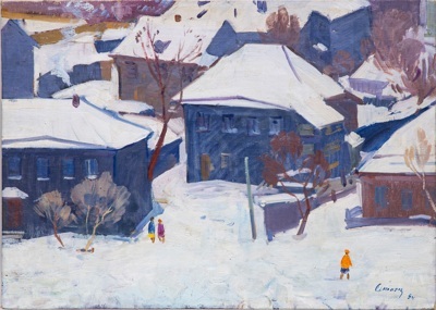 Атаян Армен Аршакович  (1922-2021). Рождественка. 1954.