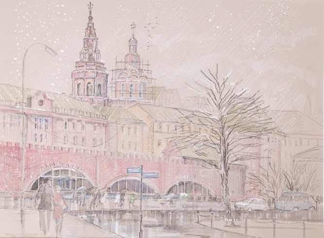 Николаева Юлия Николаевна (род. 1965). Театральная площадь. 2025.
