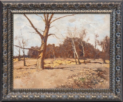 [Последний председатель ТПХВ] Радимов Павел Александрович (1887–1967). Петровский парк. 1934.