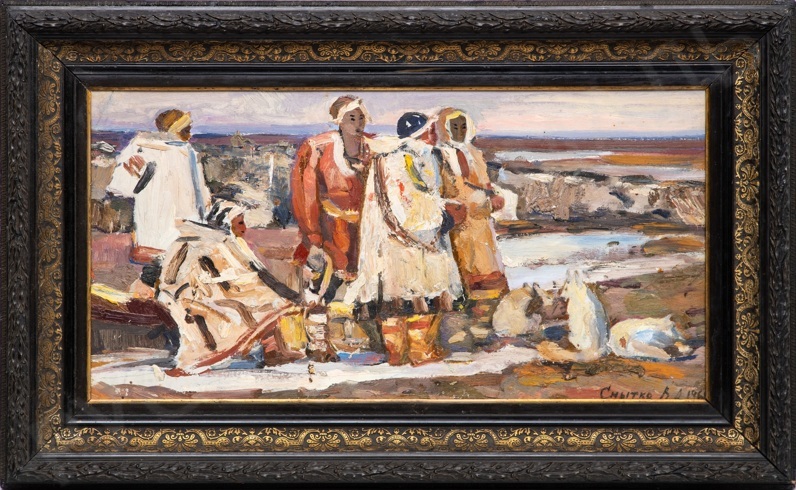 Снытко Владимир Антонович (1932-2024). В пути (Чукотка). 1968.