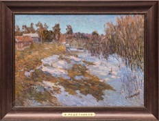 Решетников Федор Павлович (1906-1988). Весна на даче. 1940-50-е.