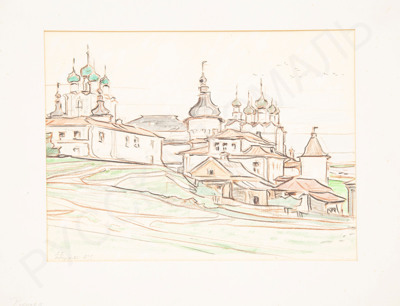 Маторин Михаил Владимирович (1901-1976). Ростов Великий. 1967.