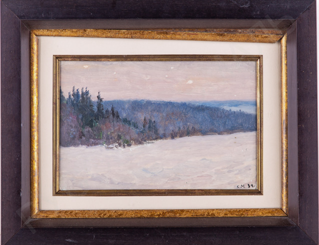 Морозов Константин Феофанович (1894-1990). Розовые сумерки. 1939.