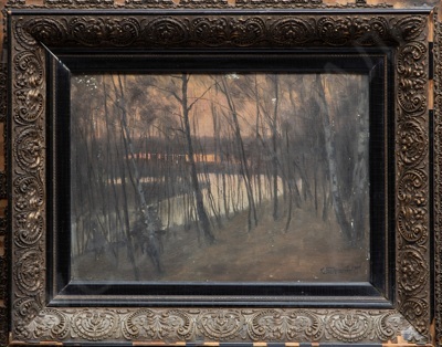 Бедросов Карапет Петрович (1866-1938).  Весенние сумерки. 1904.