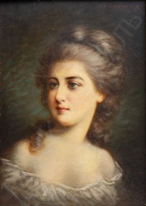 Чумаков Фёдор Петрович (1823–1911). Женский портрет1