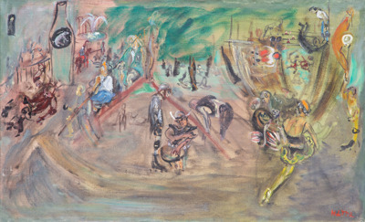 Конышева Натта Ивановна (1935-2022). Праздник. 2007.