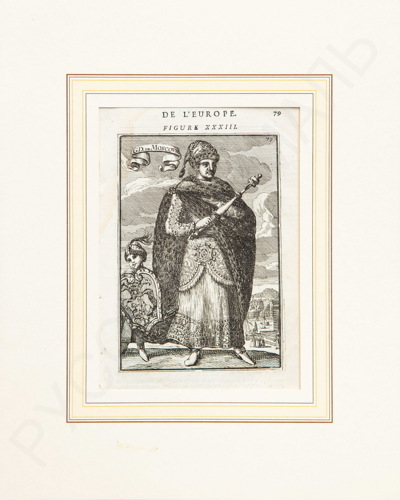 Портрет царя Петра Алексеевича. 1683 год.