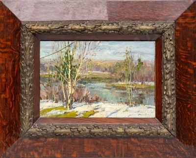 Марков Леонид Васильевич (1926-1988). Весенний пейзаж. Вторая половина XX века.