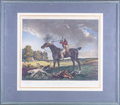 Дебюкюр (Debucourt) Филипп-Луи (1757–1832). Охотник. 1810–1820-­е годы