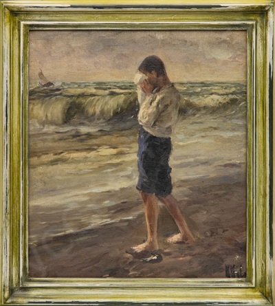 Кувакин Константин Семёнович (1864–1945).  У моря. Первая половина XX века.
