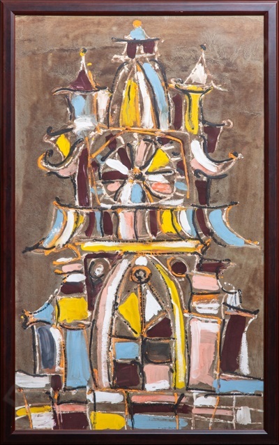Алферов Сергей Александрович (1951-2003). Пирамида. 1978.