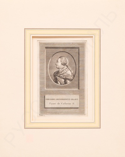 Тардье (Tardieu), Пьер Александр (1756-1844). Портрет графа Г.Г.Орлова. 1798 год.