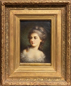 [Академих ИАХ] Чумаков Фёдор Петрович (1823–1911). Женский портрет. Конец ХIХ – начало ХХ века.