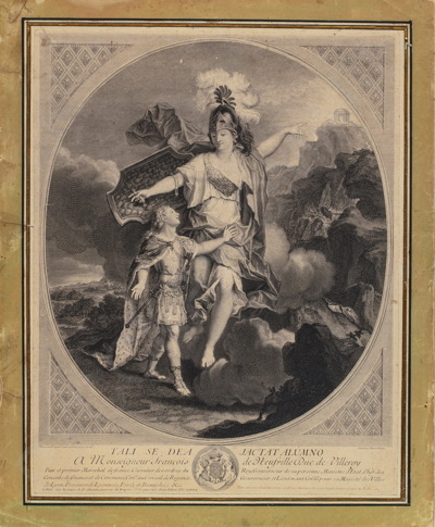 Древе (Drevet) Пьер-Имбер (1697–1739). Людовик XV и Минерва. Около 1722 года.