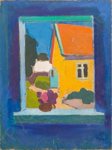 Передний Николай Александрович (1912-1992). В Паланге. Окно. 1965.
