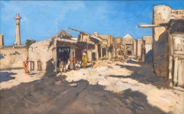 Радимов Павел Александрович (1887–1967). Улица в Хиве. 1935